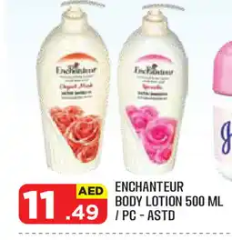 Baniyas Spike Hypermarket Enchanteur Body Lotion & Cream offer