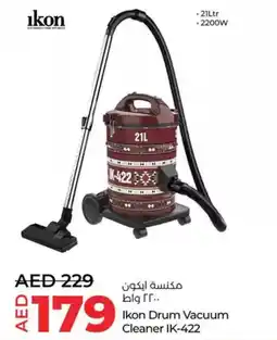 Lulu Hypermarket Ikon Drum Vacuum Cleaner IK-422 offer