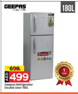 Mark & Save GEEPAS Refrigerator offer