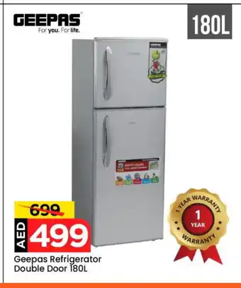 Mark & Save GEEPAS Refrigerator offer