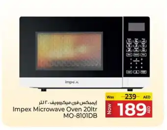 Kenz Hypermarket IMPEX Microwave Oven offer