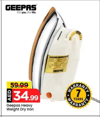 Mark & Save GEEPAS Ironbox offer