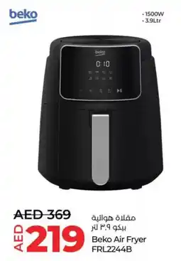 Lulu Hypermarket Beko Air Fryer FRL2244B offer