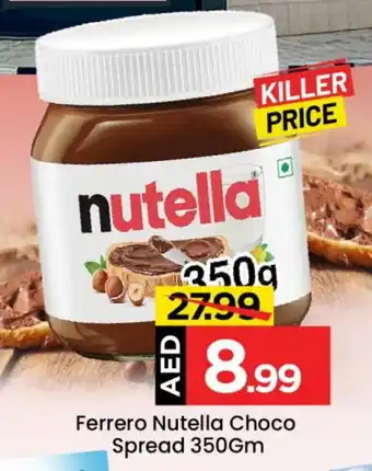 Mark & Save NUTELLA Chocolate Spread offer