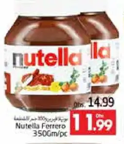 Pasons NUTELLA Chocolate Spread offer