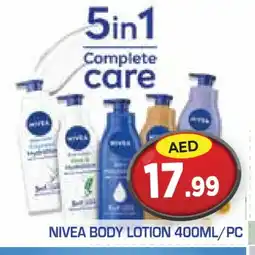 Baniyas Spike Hypermarket Nivea Body Lotion & Cream offer