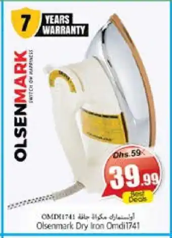 Pasons OLSENMARK Ironbox offer