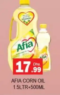 Zain Hypermarket AFIA Corn Oil offer