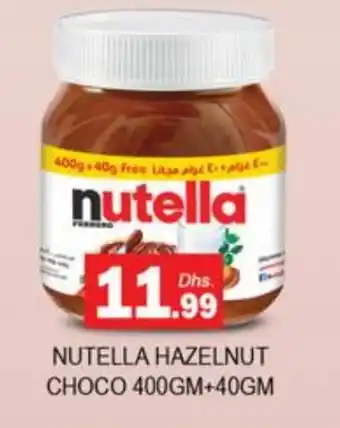 Zain Hypermarket NUTELLA Chocolate Spread offer