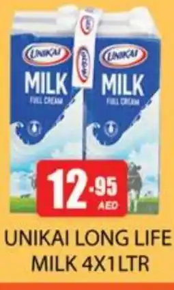 Zain Hypermarket UNIKAI Long Life / UHT Milk offer