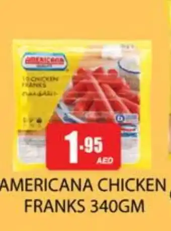 Zain Hypermarket AMERICANA Chicken Franks offer