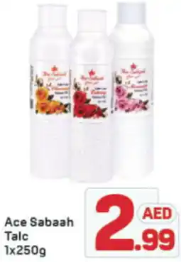 Day To Day Ace Sabaah talc offer