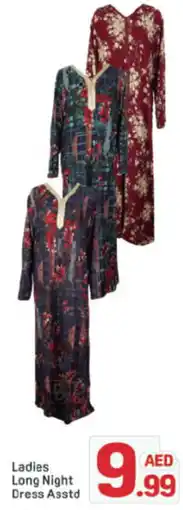 Day To Day Ladies Long Night Dress Asstd offer