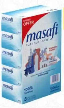 Abu Dhabi Coop Masafi 2ply Facial Tissue offer