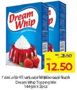 Abu Dhabi Coop Dream Whip Topping Mix offer