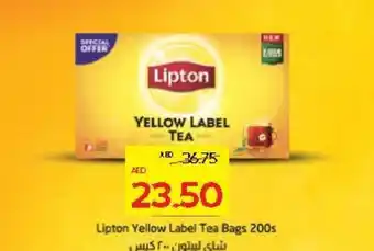 Abu Dhabi Coop Lipton Yellow Label Tea Bags 200s offer