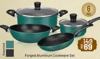 Abu Dhabi Coop Royalford forged aluminum cookware set offer