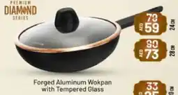 Abu Dhabi Coop Royalford forged aluminum wokpan with tempered glass offer