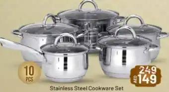 Abu Dhabi Coop Royalford stainless steel cookware set offer