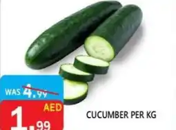 United Hypermarket Cucumber offer