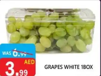 United Hypermarket Grapes white 1box offer