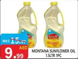 United Hypermarket Montana sunflower oil offer