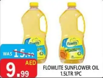 United Hypermarket Flowlite sunflower oil offer