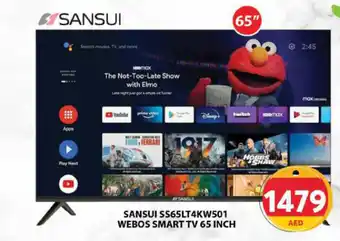 Grand Hyper Market Sansui  SS65LT4KW501 webos smart TV offer