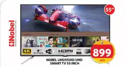 Grand Hyper Market Nobel UHD55VID UHD smart  TV offer