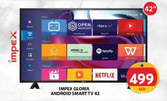 Grand Hyper Market Impex gloria android smart TV offer