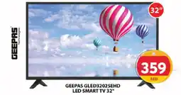 Grand Hyper Market Geepas GLED3202SEHD LED smart TV offer