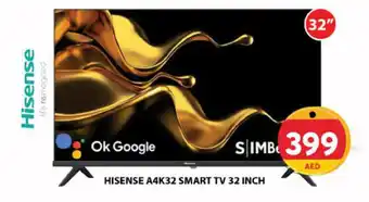 Grand Hyper Market Hisense A4K32  smart TV offer