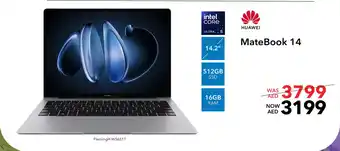 Sharaf DG Huawei matebook 14 offer