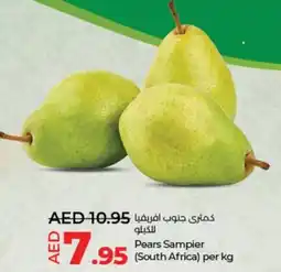 Lulu Hypermarket Pears Sampier offer