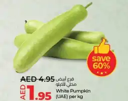 Lulu Hypermarket White Pumpkin offer