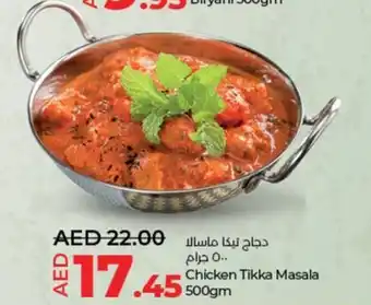 Lulu Hypermarket Chicken tikka masala offer