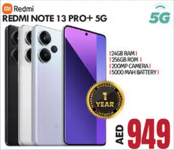 Bigmart Redmi Note 13  Pro+ 5G offer