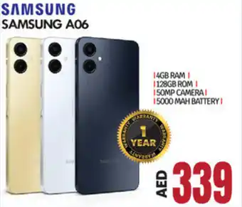 Bigmart Samsung A06 offer