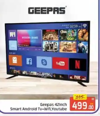 Mango Hypermarket LLC GEEPAS Smart TV offer