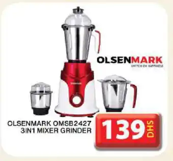 Grand Hyper Market OLSENMARK Mixer / Grinder offer