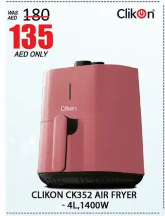 Al Madina CLIKON Air Fryer offer