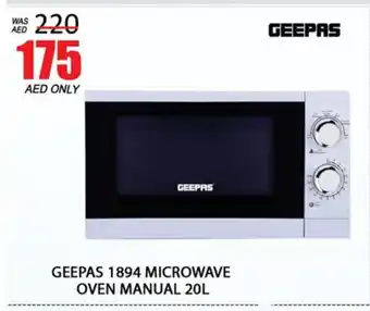 Al Madina GEEPAS Microwave Oven offer