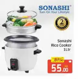 Mango Hypermarket LLC SONASHI Rice Cooker offer