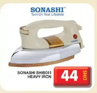 Grand Hyper Market SONASHI Ironbox offer