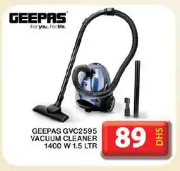 Grand Hyper Market GEEPAS Vacuum Cleaner offer