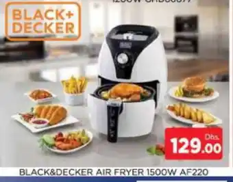 Al Madina BLACK+DECKER Air Fryer offer