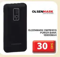 Grand Hyper Market OLSENMARK Powerbank offer