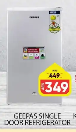 Al Madina GEEPAS Refrigerator offer