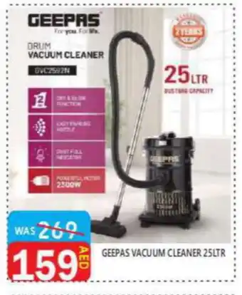 United Hypermarket GEEPAS Vacuum Cleaner offer