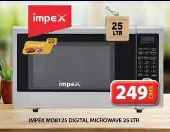 Grand Hyper Market IMPEX Microwave Oven offer